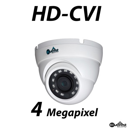 4 Megapixel HD-CVI Small Dome IR 2.8mm