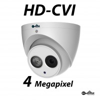 4 Megapixel HD-CVI Turret Dome IR 3.6mm