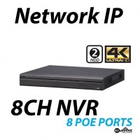 8 Channel NVR 4K 8 POE Lite