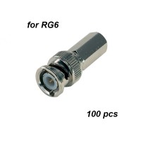BNC Twist-on connectors for RG6