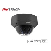 Hikvision 4MP Motorized 2.8-12mm Network Dome Camera (Black)