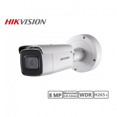 Hikvision 8MP Motorized 2.8-12mm Network Bullet Camera H265+
