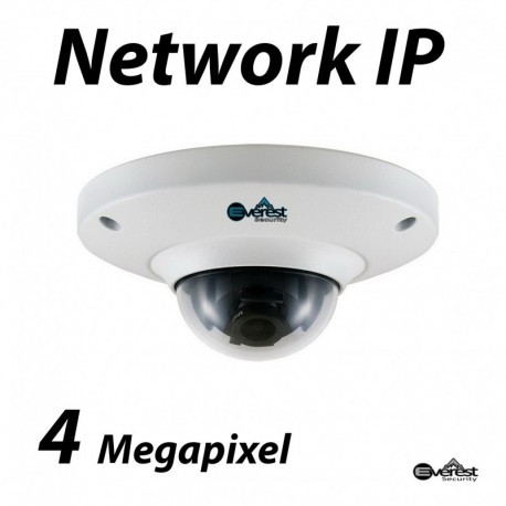 4 Megapixel Mini Dome IP Camera 3.6mm