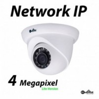 4 Megapixel Small Lite Dome IR IP Camera 6mm