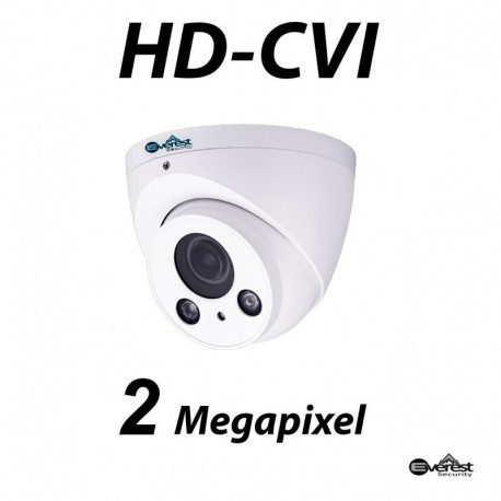 2 Megapixel HD-CVI Turret Motorized 2.7-12mm