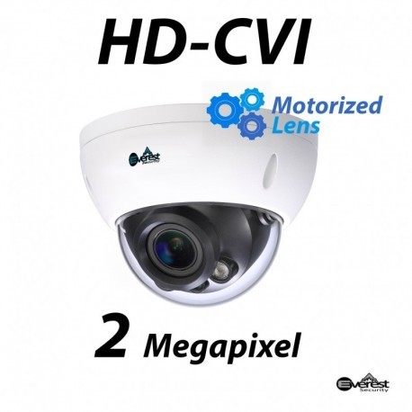 2 Megapixel HD-CVI Dome IR Motorized 2.8-12mm
