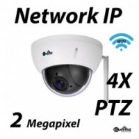 2 Megapixel 4X Mini IP PTZ WiFi