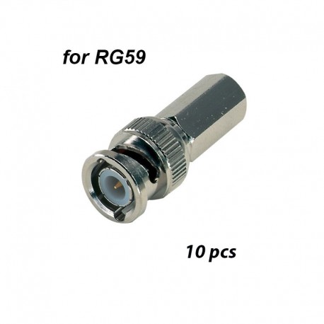 BNC Twist-on connectors for RG59