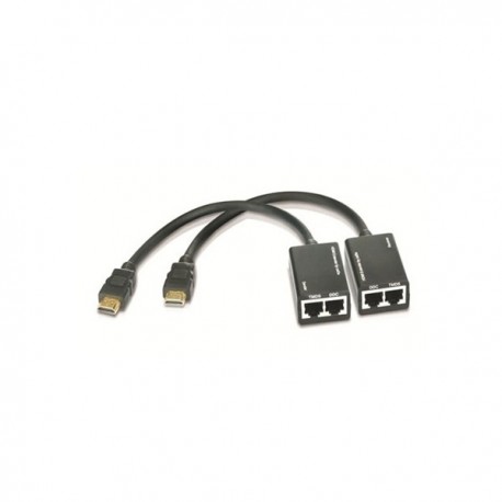 HDMI Extender via pair of CAT5e/CAT6